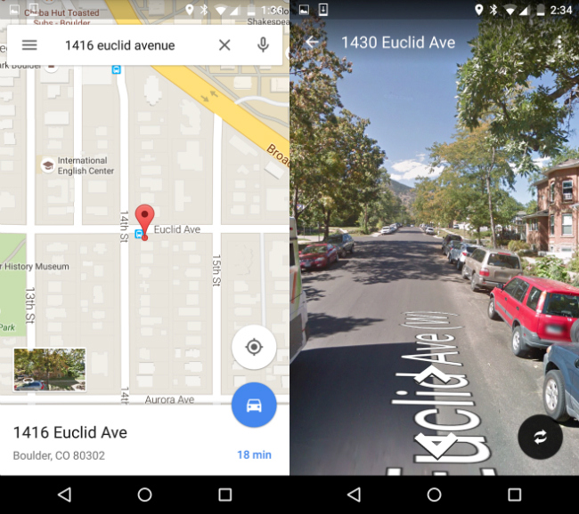 Google Maps Brings Street View To Android For Even Better Navigation Savvymatthew